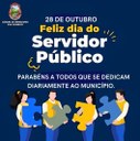 Feliz dia do Servidor Público! 