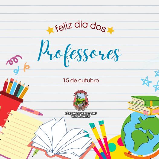 Feliz dia dos Professores! 