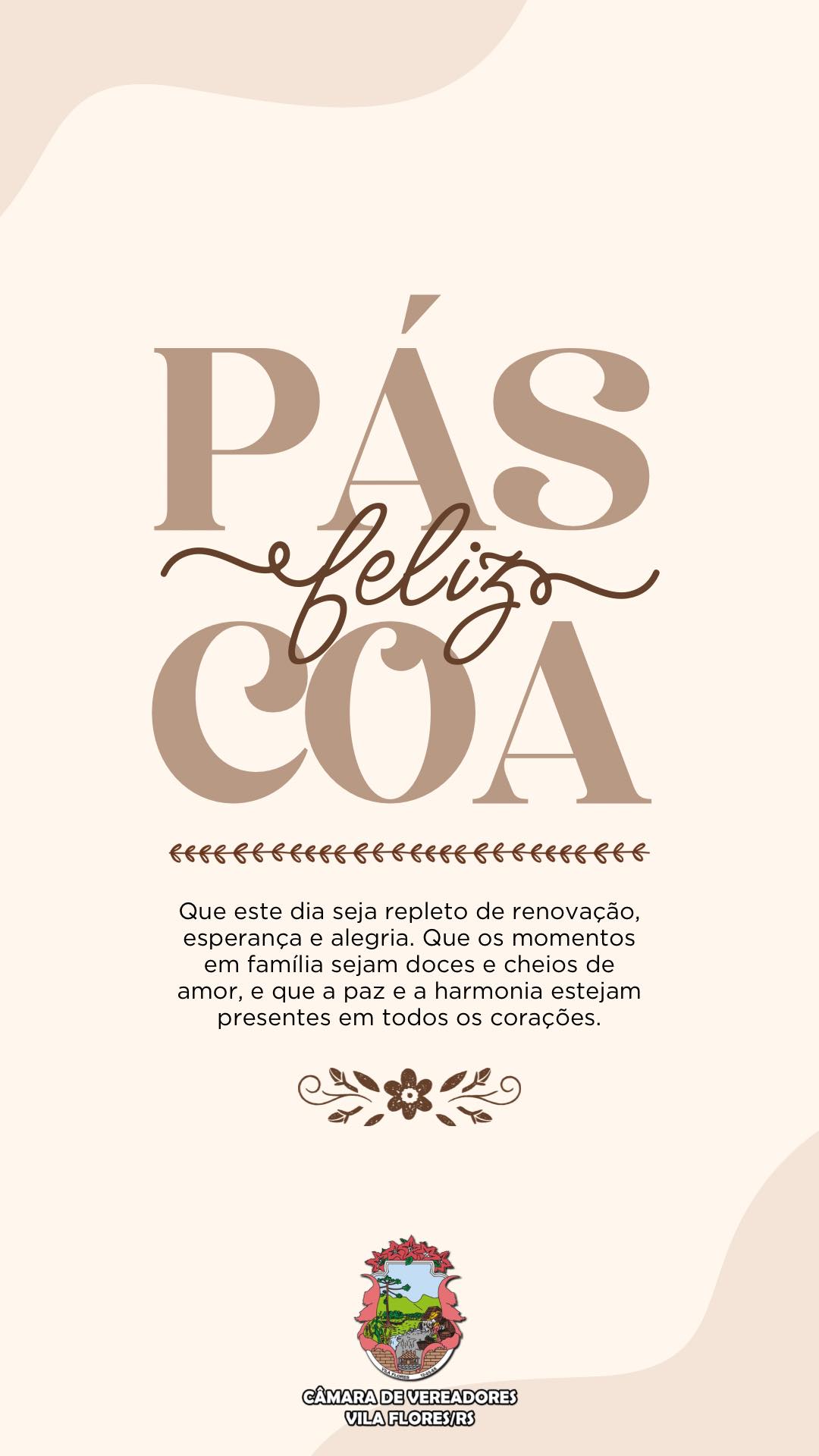 FELIZ PÁSCOA! 