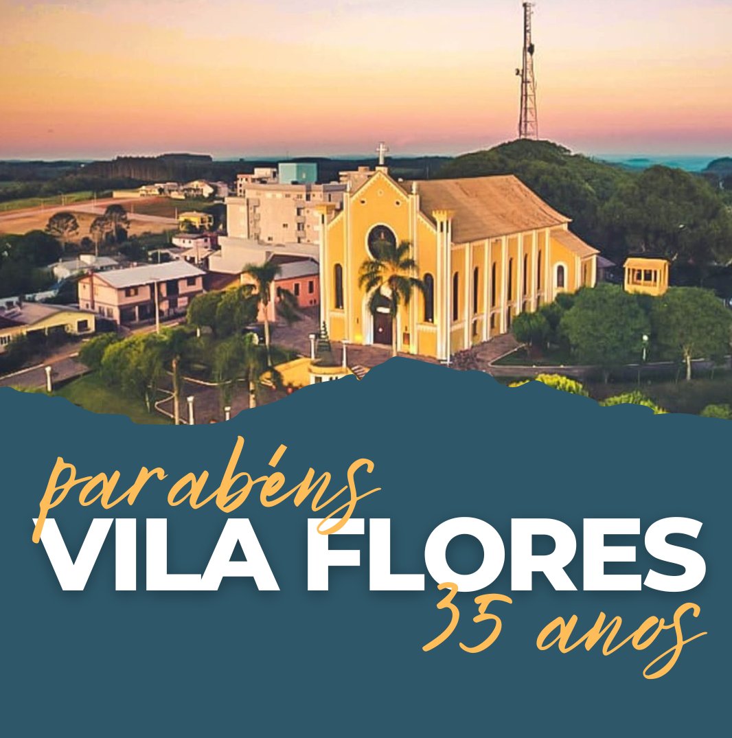 Parabéns Vila Flores! 